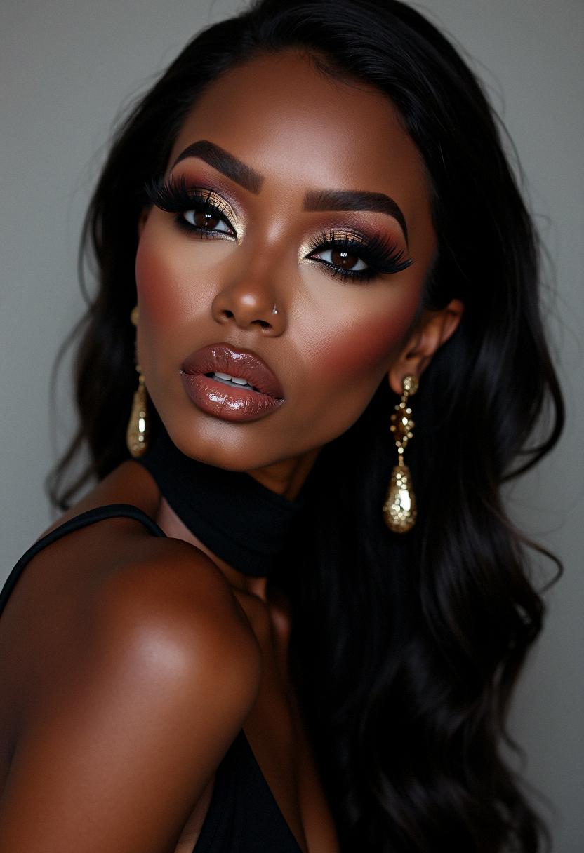 bayonetta makeup dark skin