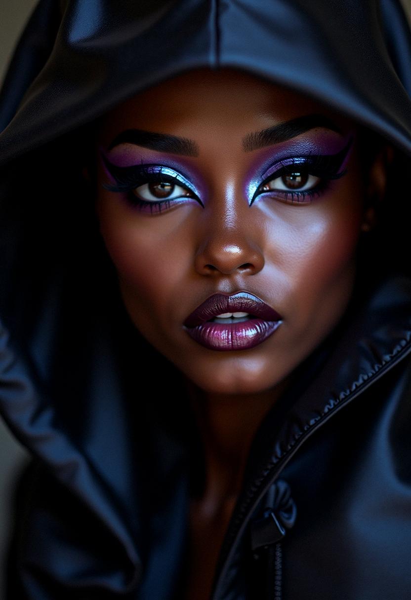 bayonetta makeup dark skin