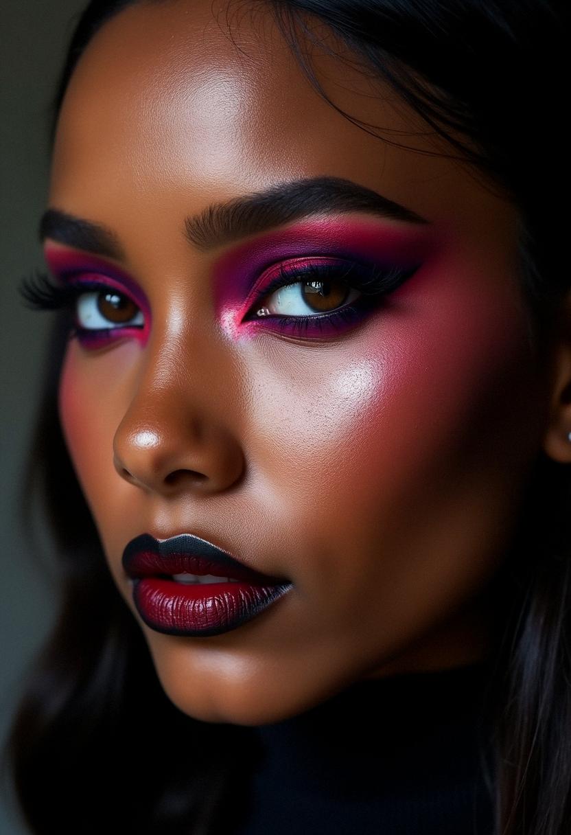 bayonetta makeup dark skin