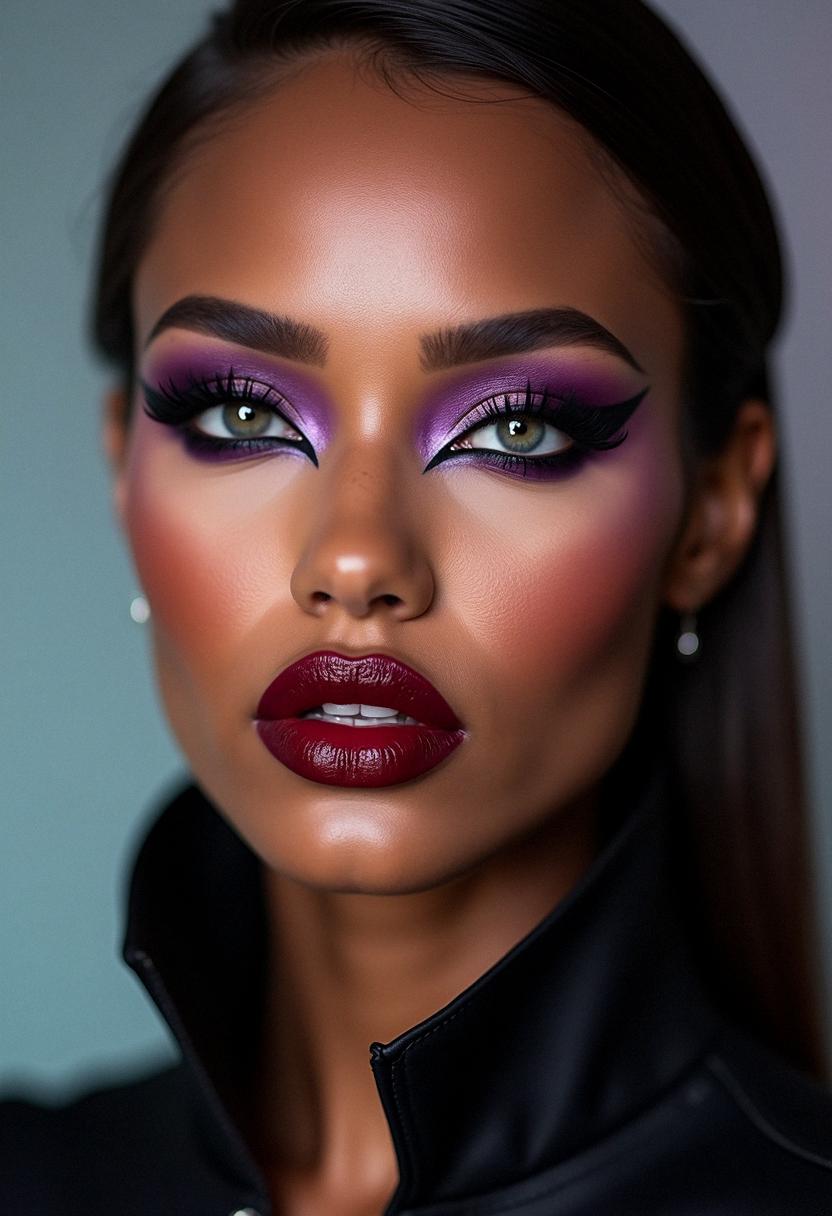 bayonetta makeup dark skin