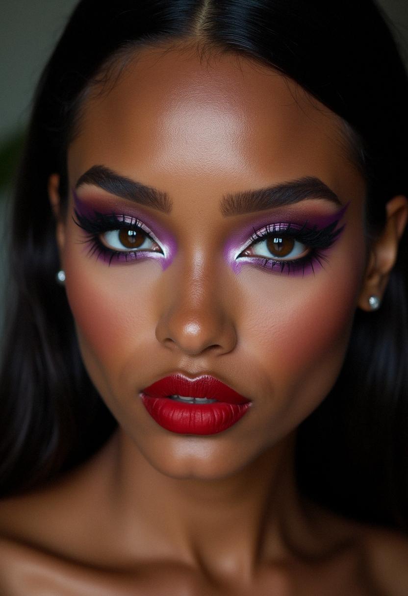 bayonetta makeup dark skin