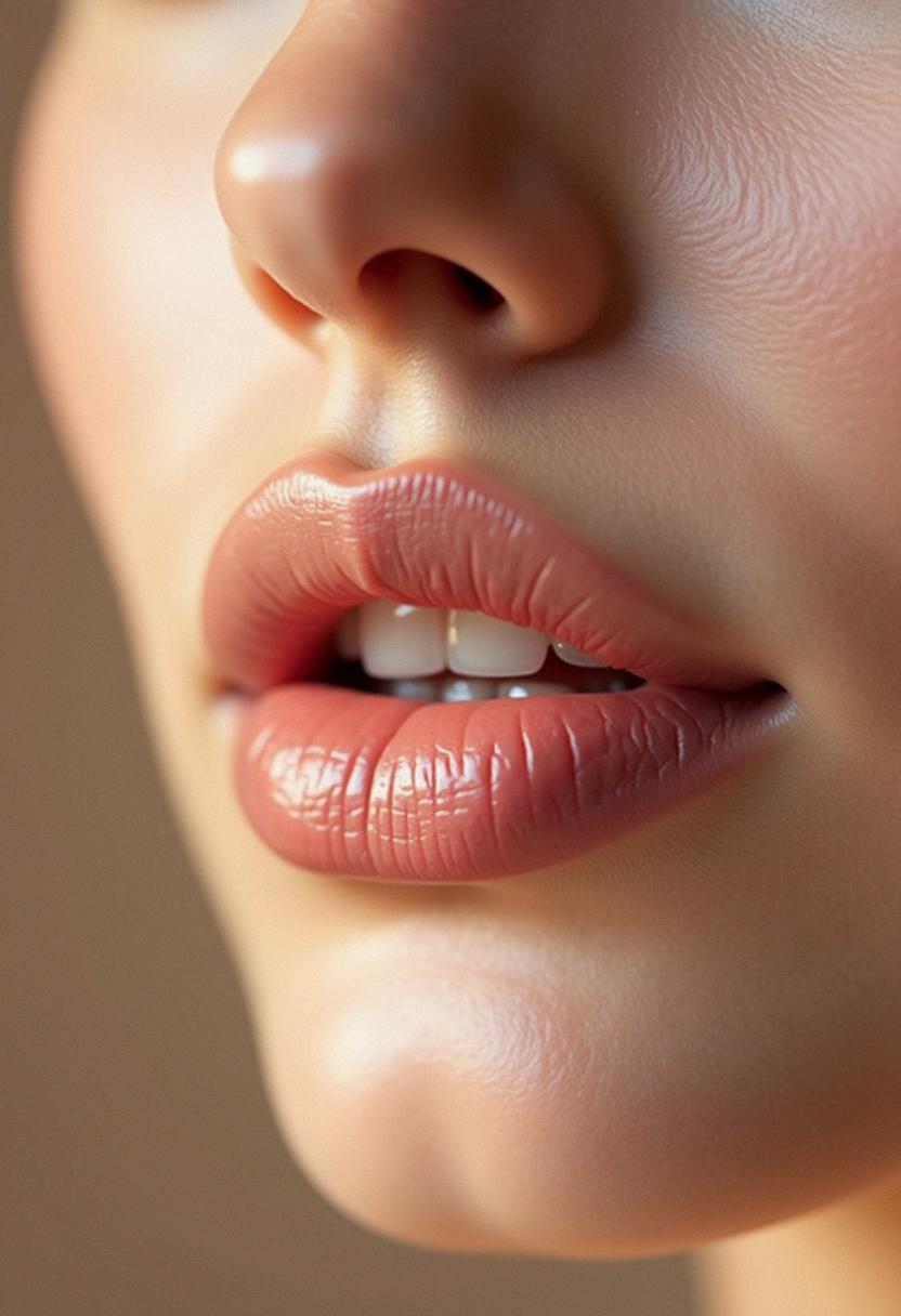 beautiful lips aesthetic