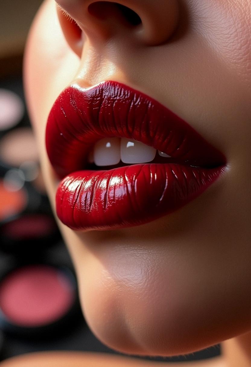 beautiful lips aesthetic
