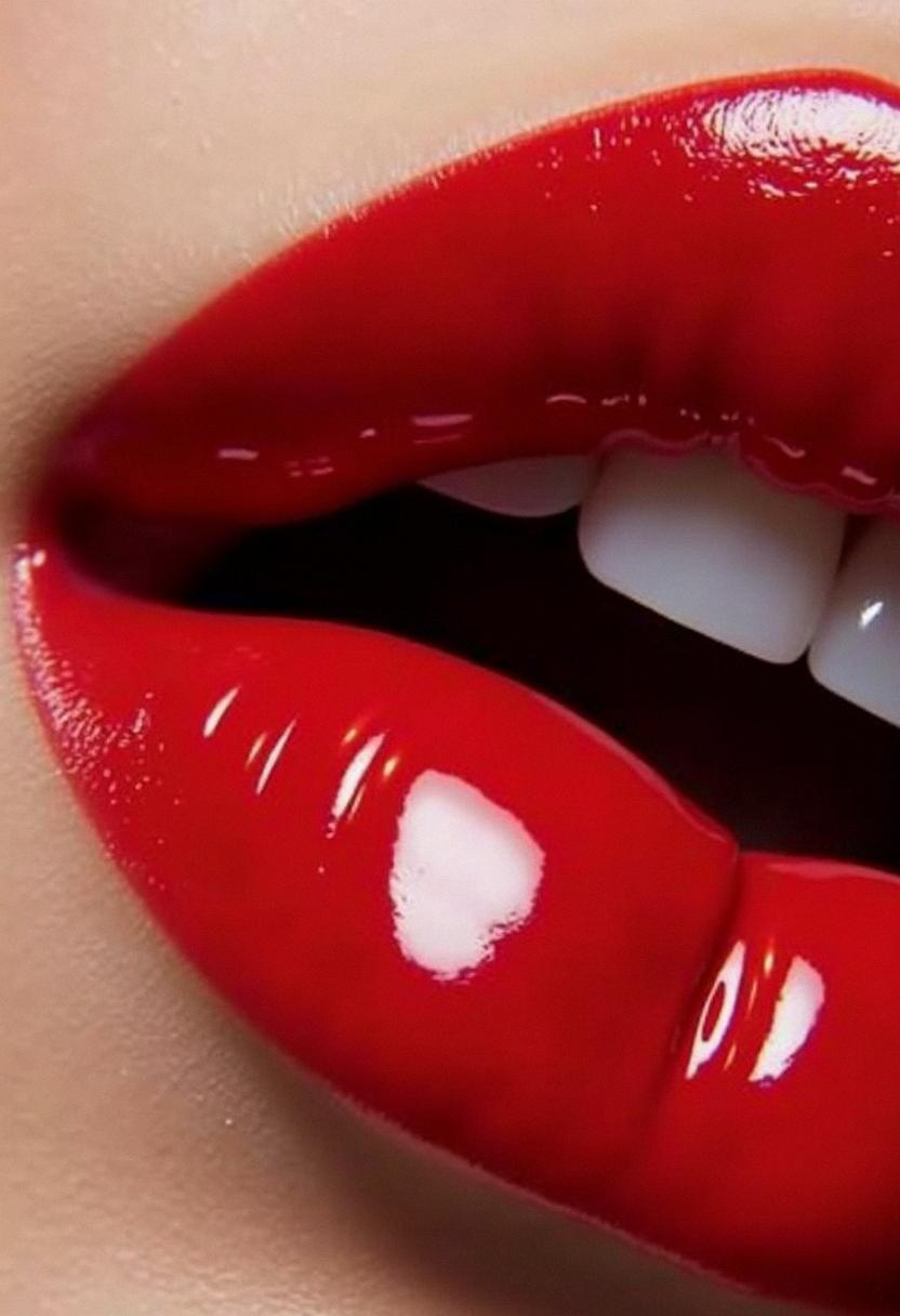 beautiful lips aesthetic