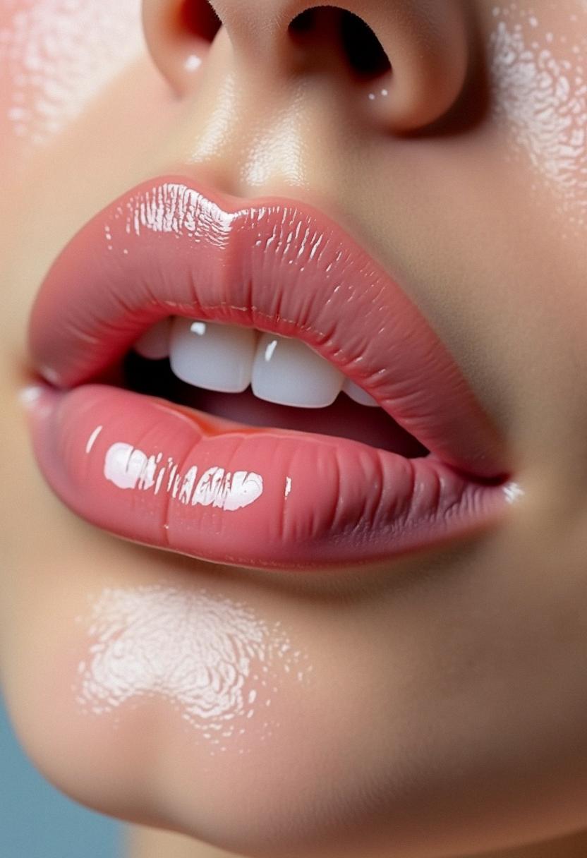 beautiful lips aesthetic
