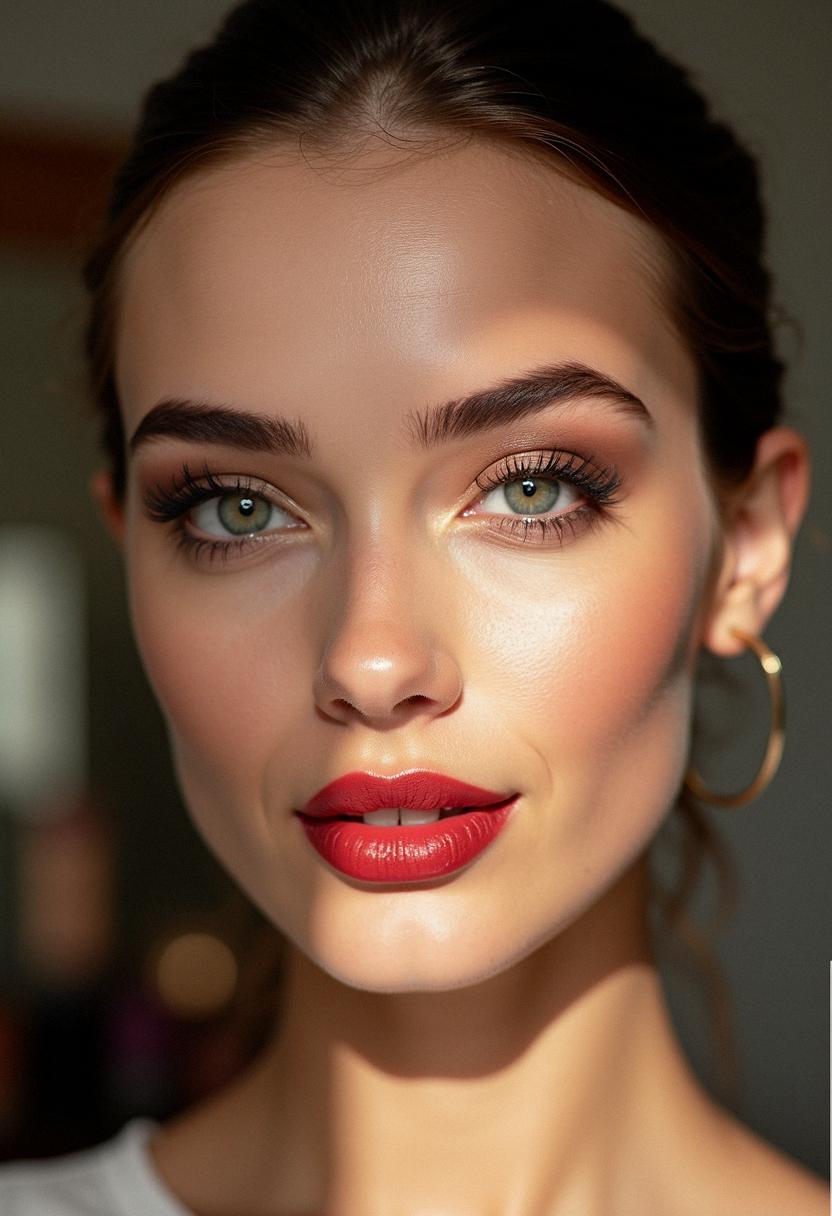 beauty makeup look