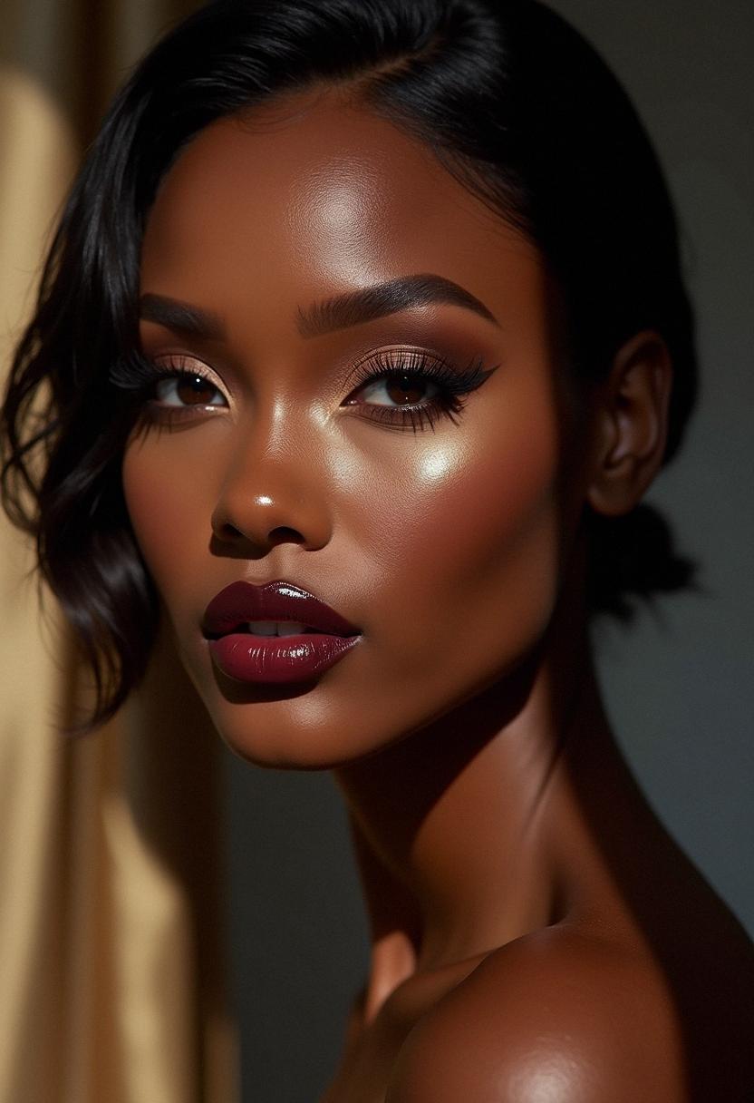 black makeup inspiration