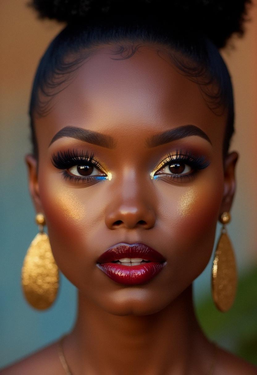 black makeup inspiration