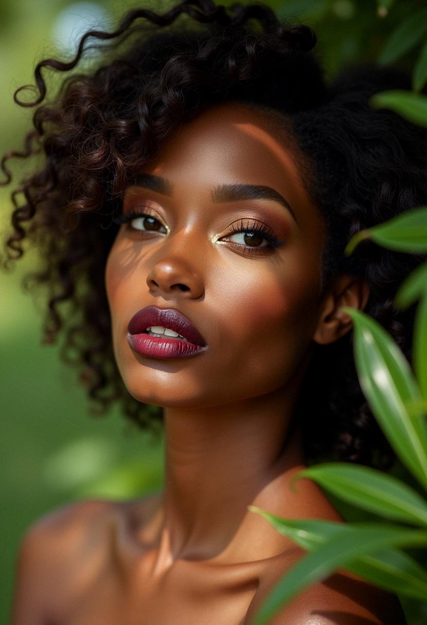 black makeup inspiration