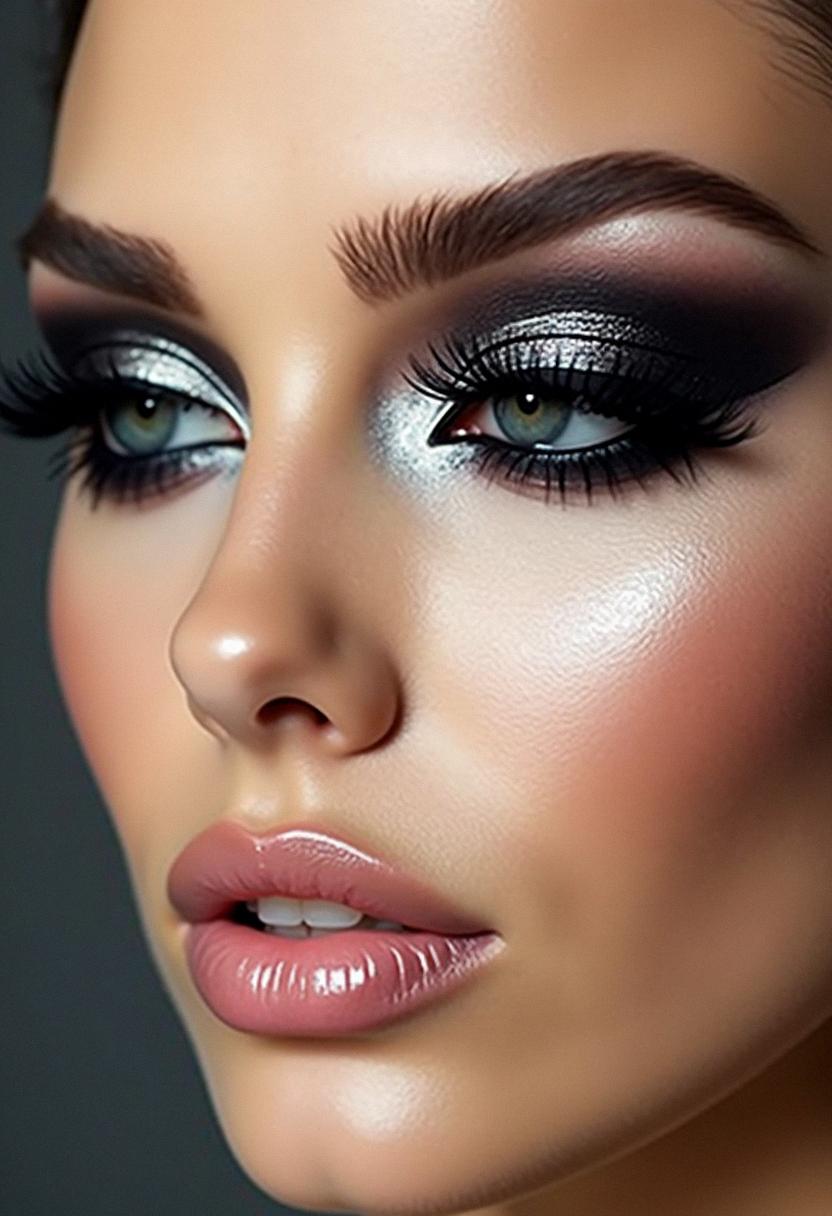 black smokey eye