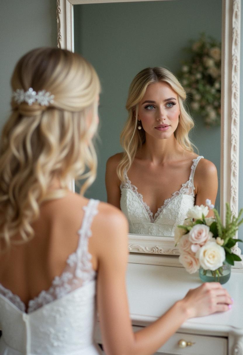 bridal makeup for blondes