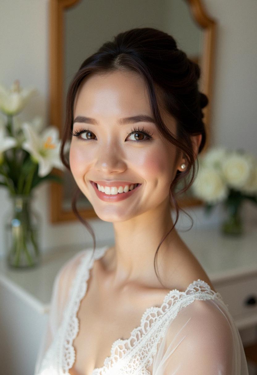 bridal makeup minimal