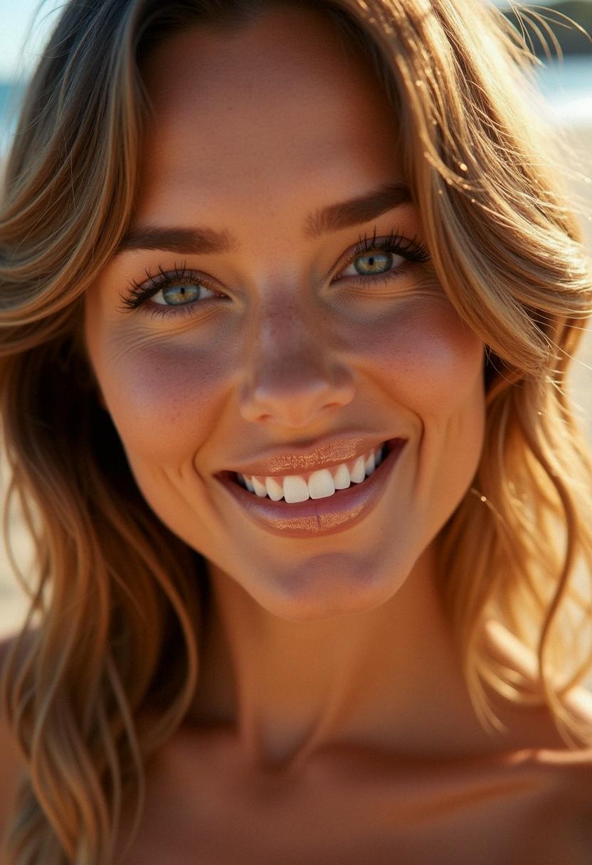 bronze makeup summer