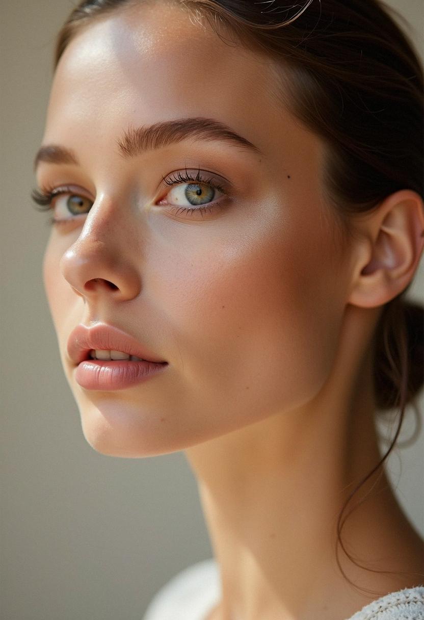 brown eye makeup minimal