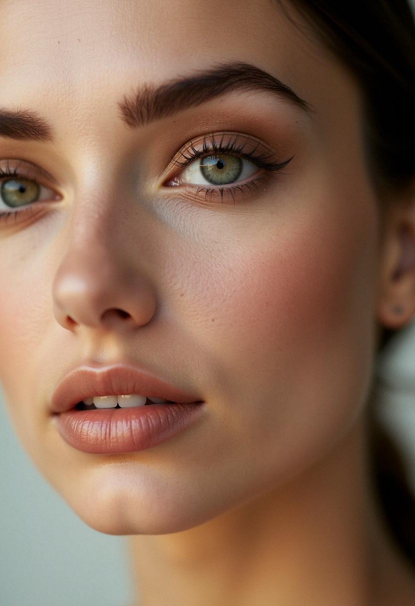 brown eye makeup minimal