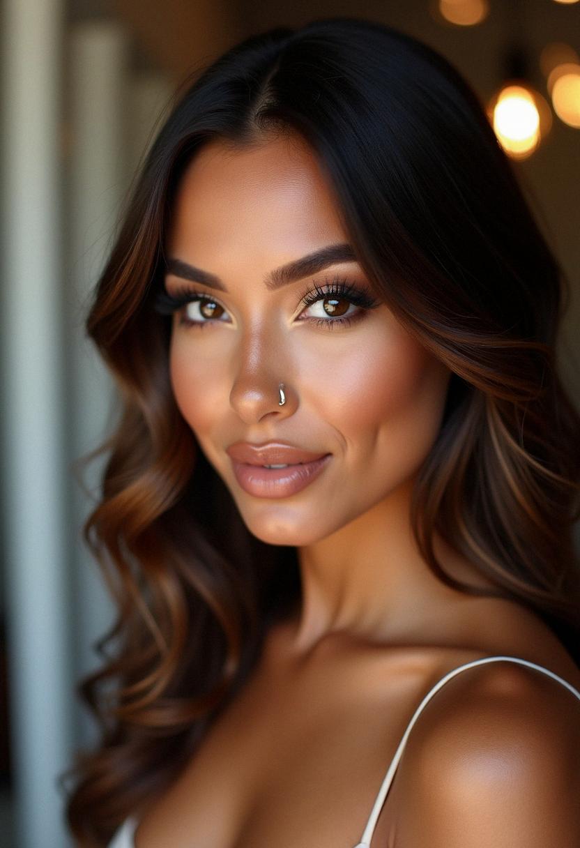 brown skin makeup latina