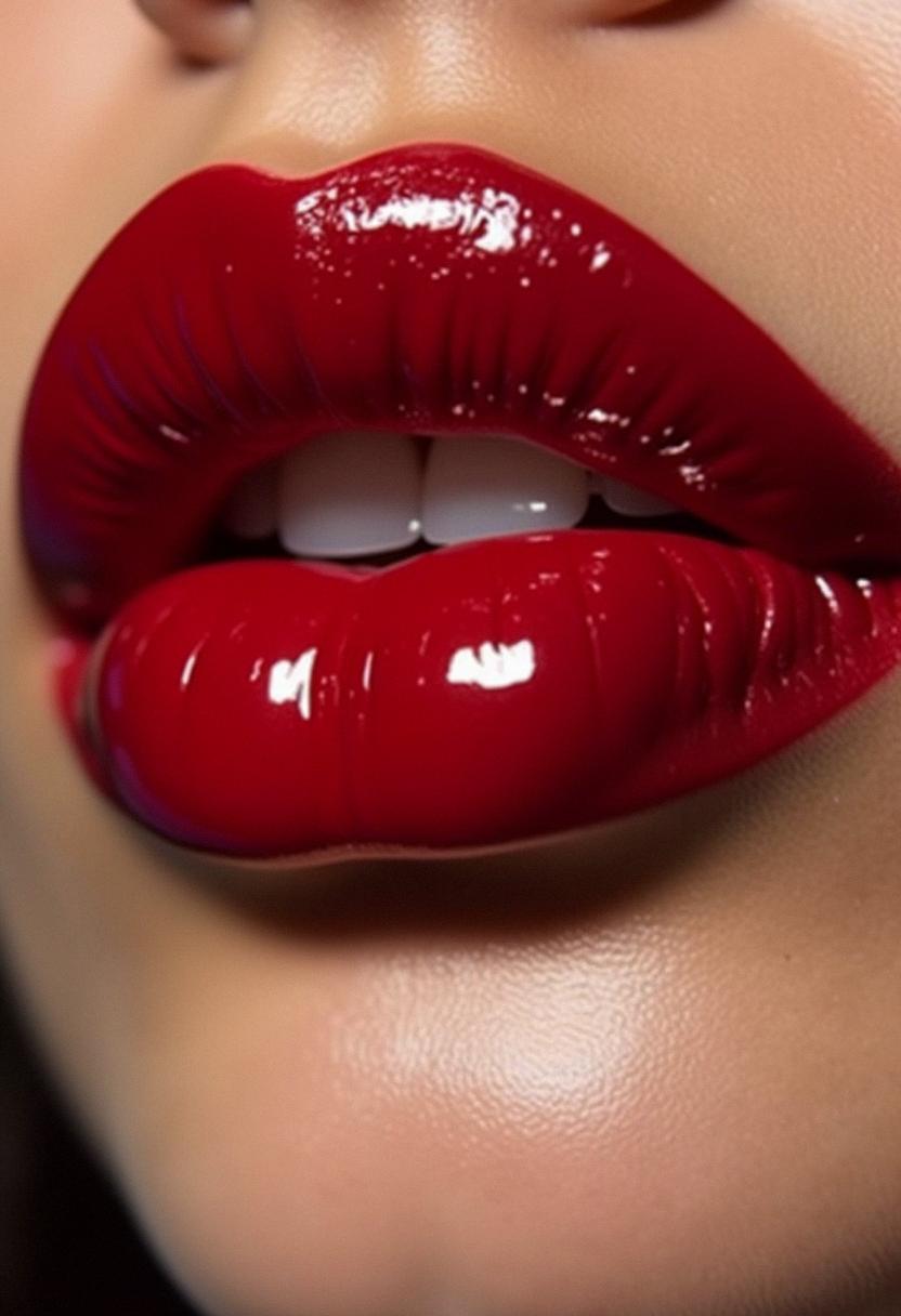 cherry lips aesthetic cherry lips aesthetic