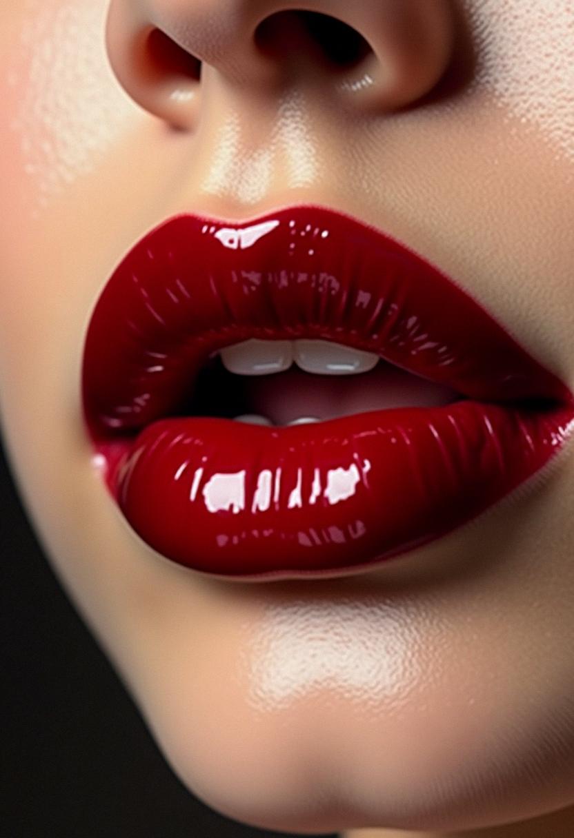 cherry lips aesthetic cherry lips aesthetic