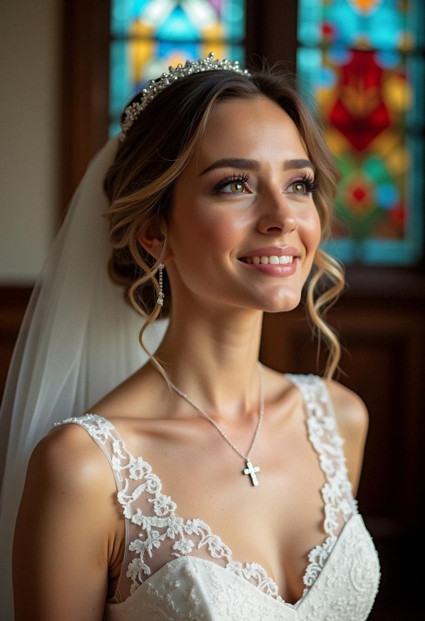 christian makeup bride