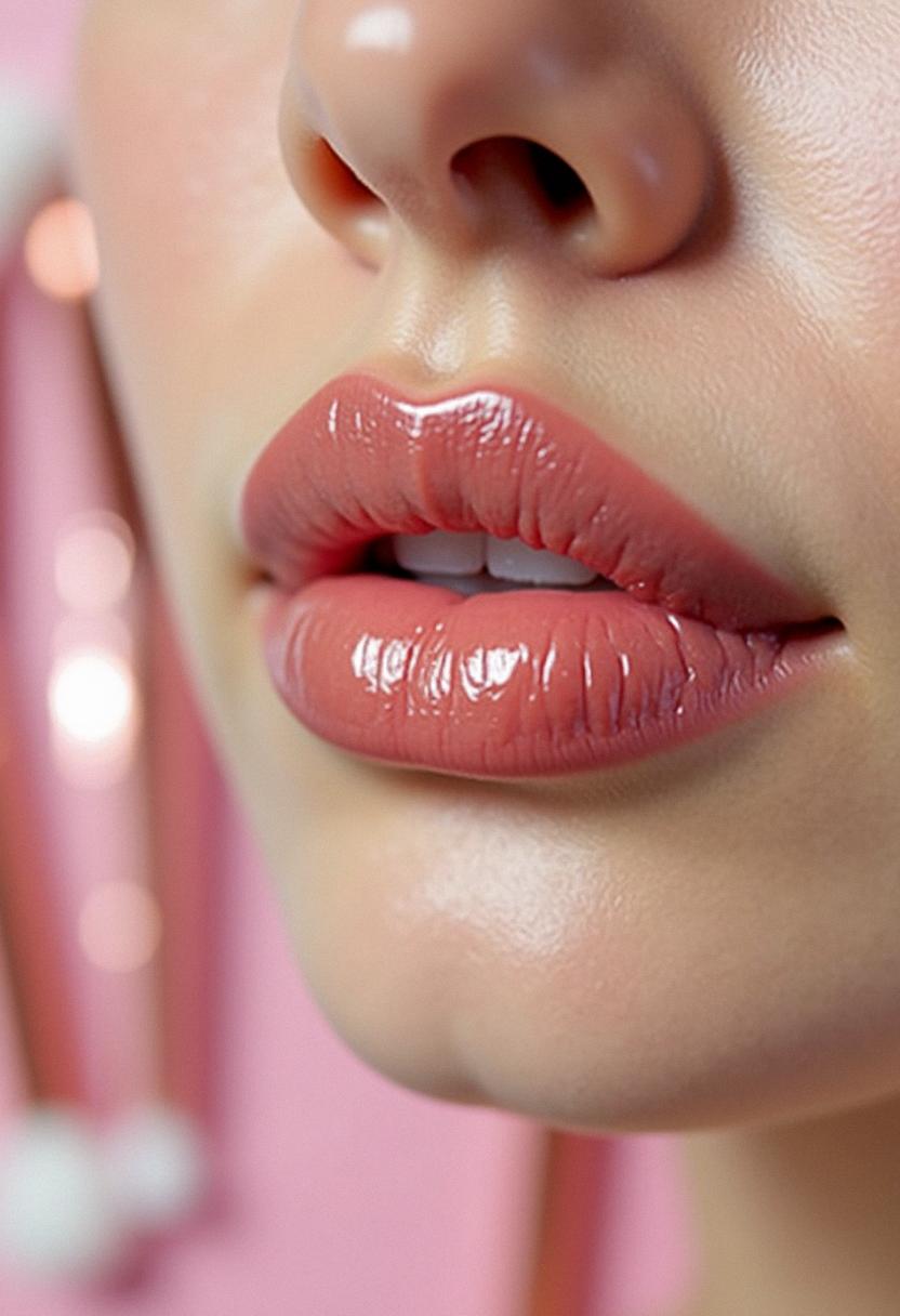 cute lips aesthetic