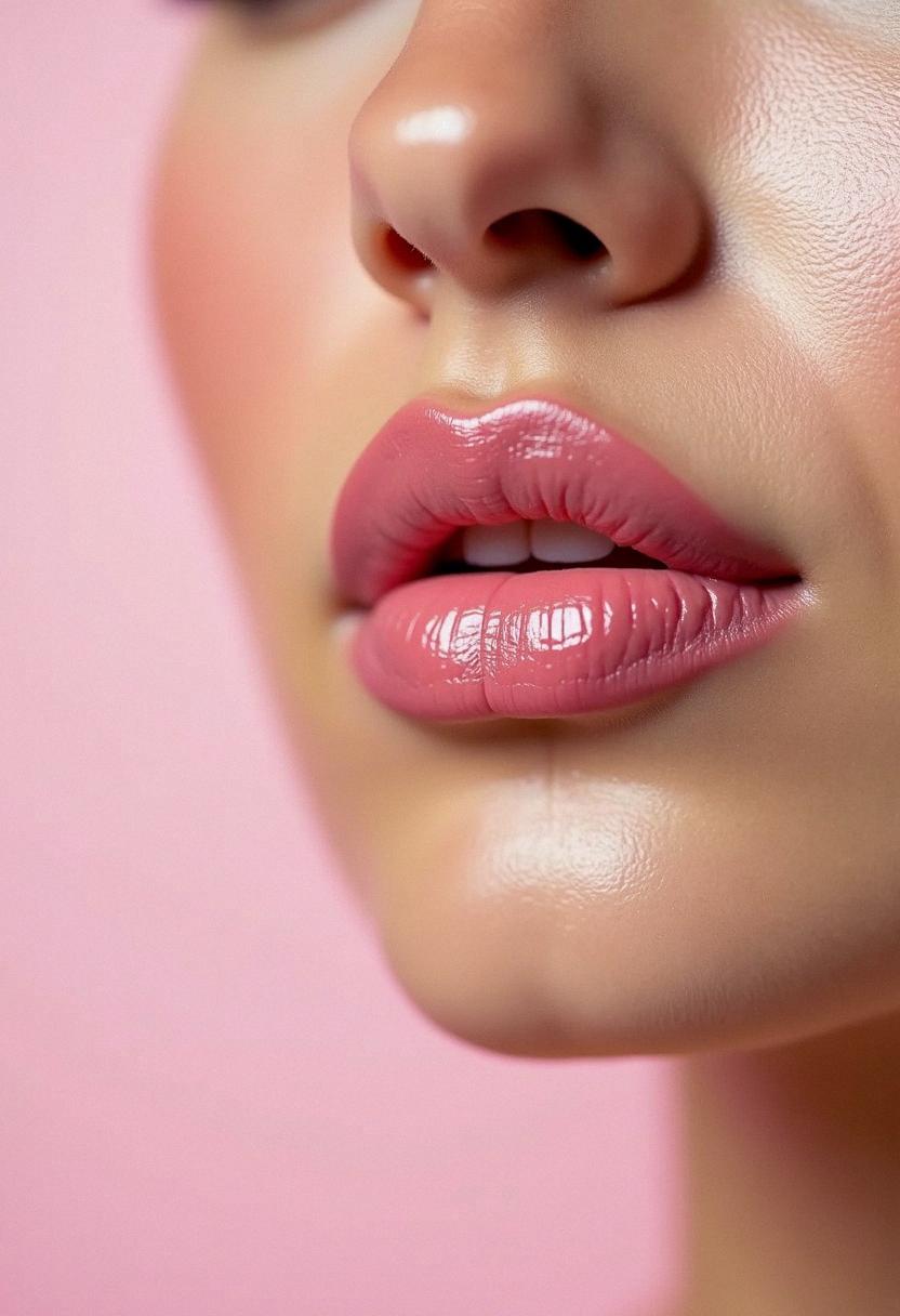 cute lips aesthetic