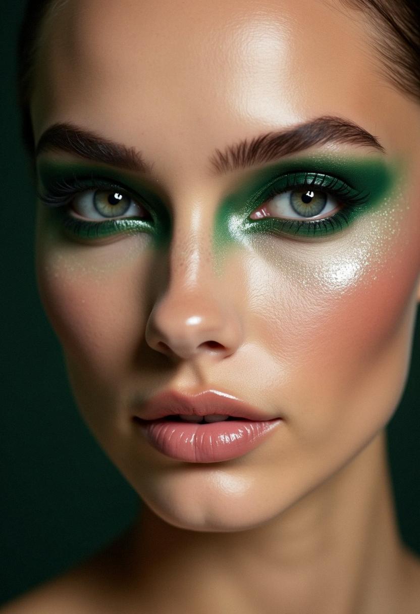 dark green smokey eye dark green smokey eye