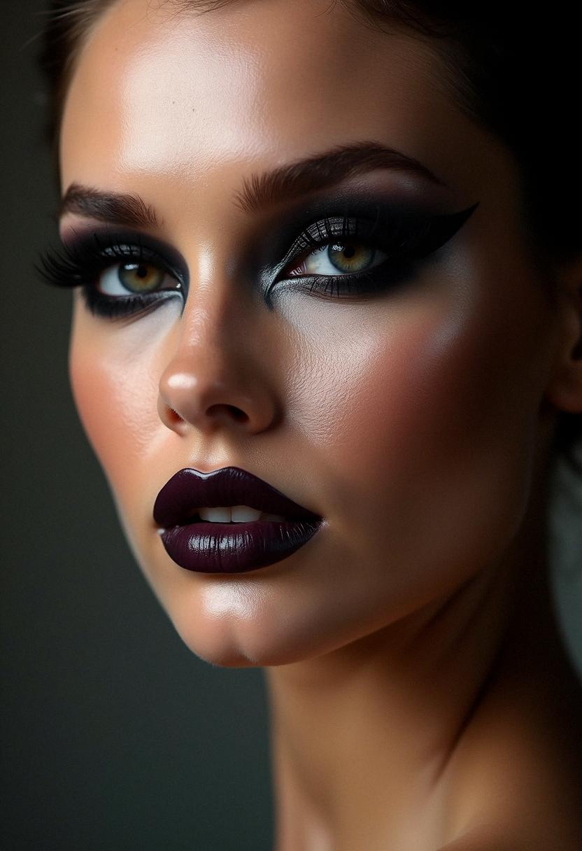 dark makeup inspiration dark makeup inspiration
