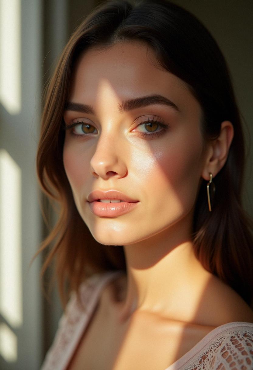 easy makeup for brunettes