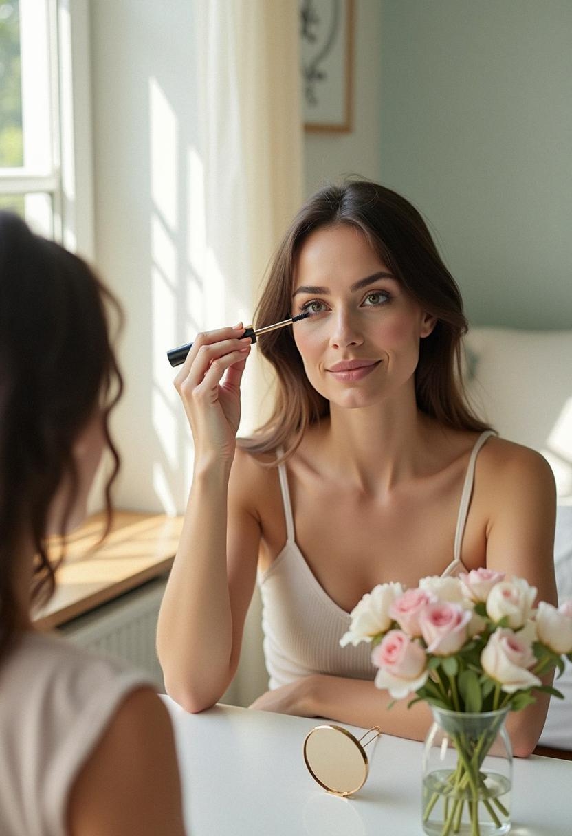 easy makeup for brunettes