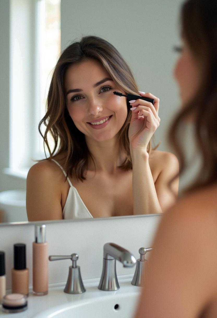 easy makeup for brunettes