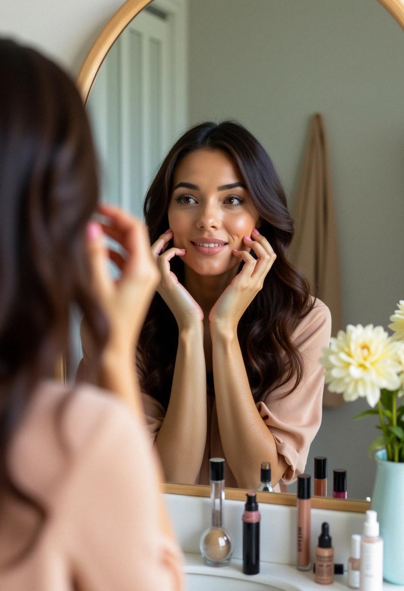 easy makeup for brunettes