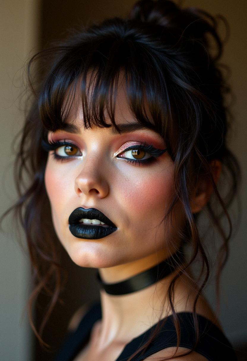 emo makeup