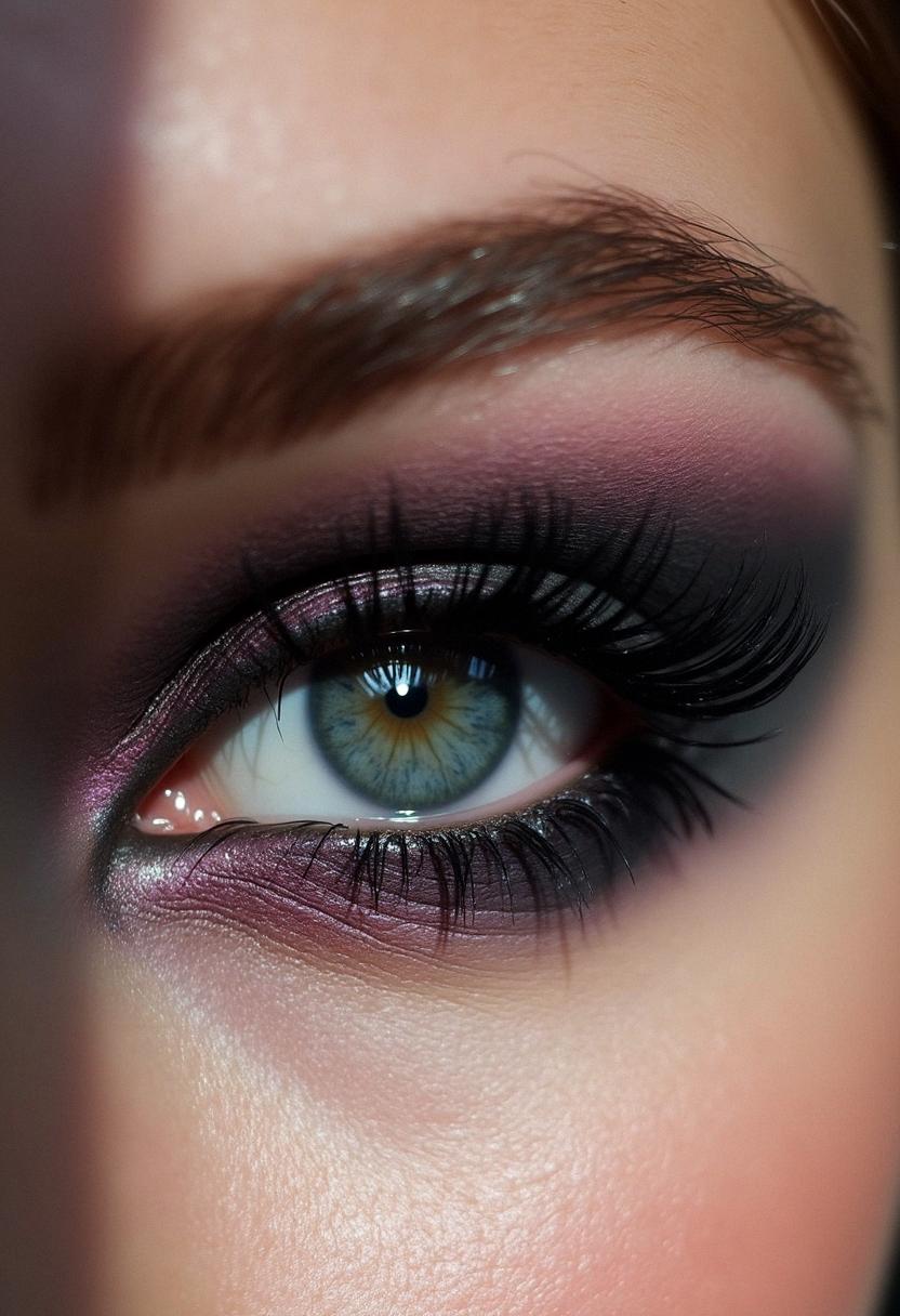 eye makeup grunge