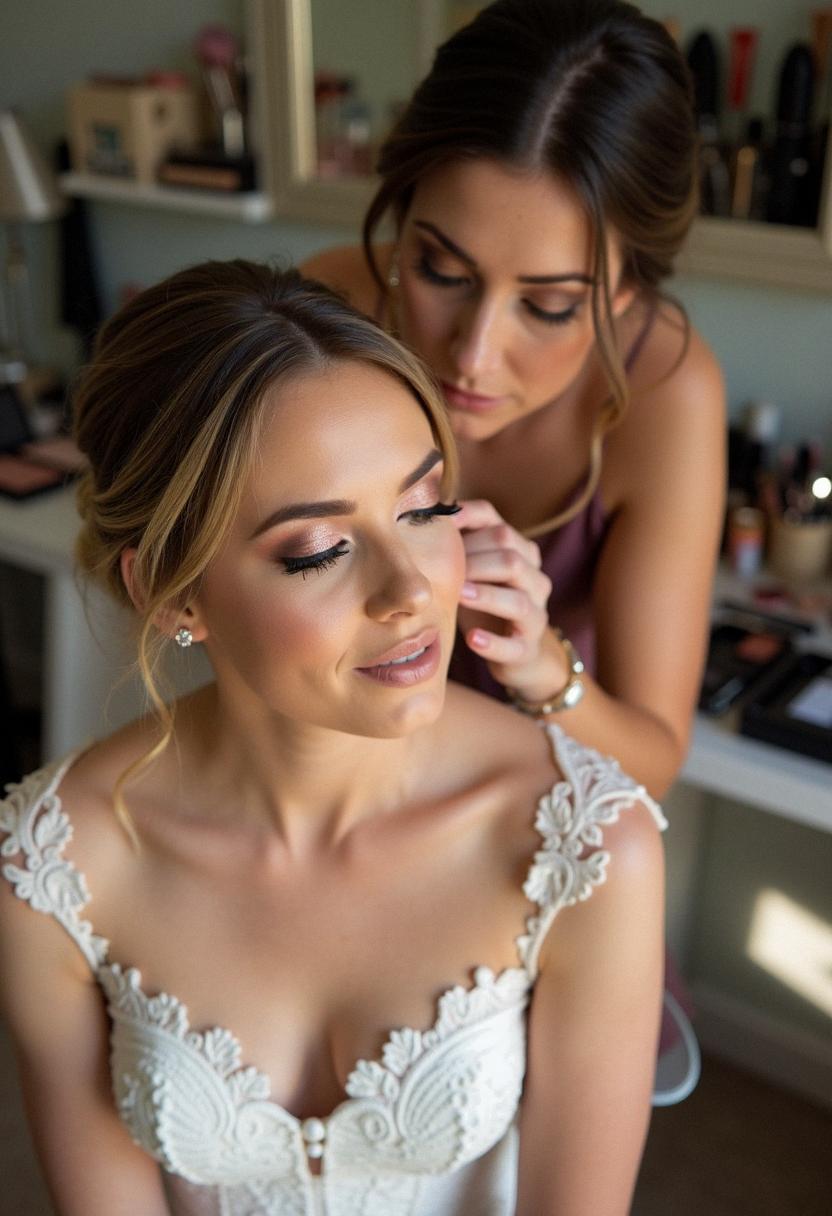 eye makeup wedding