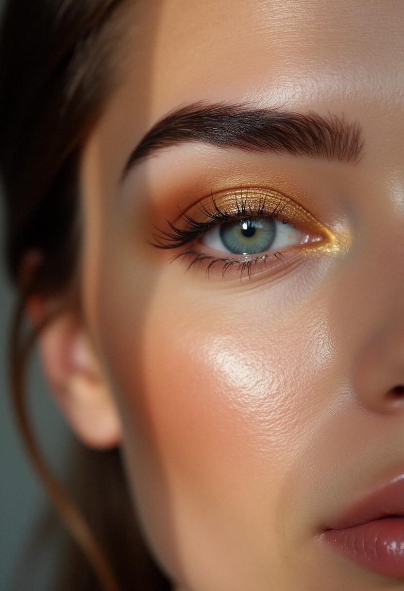 eyebrows colored