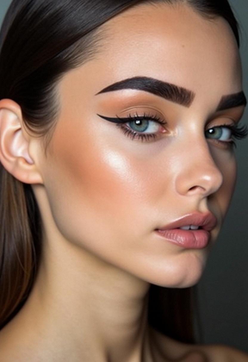 eyebrows colored