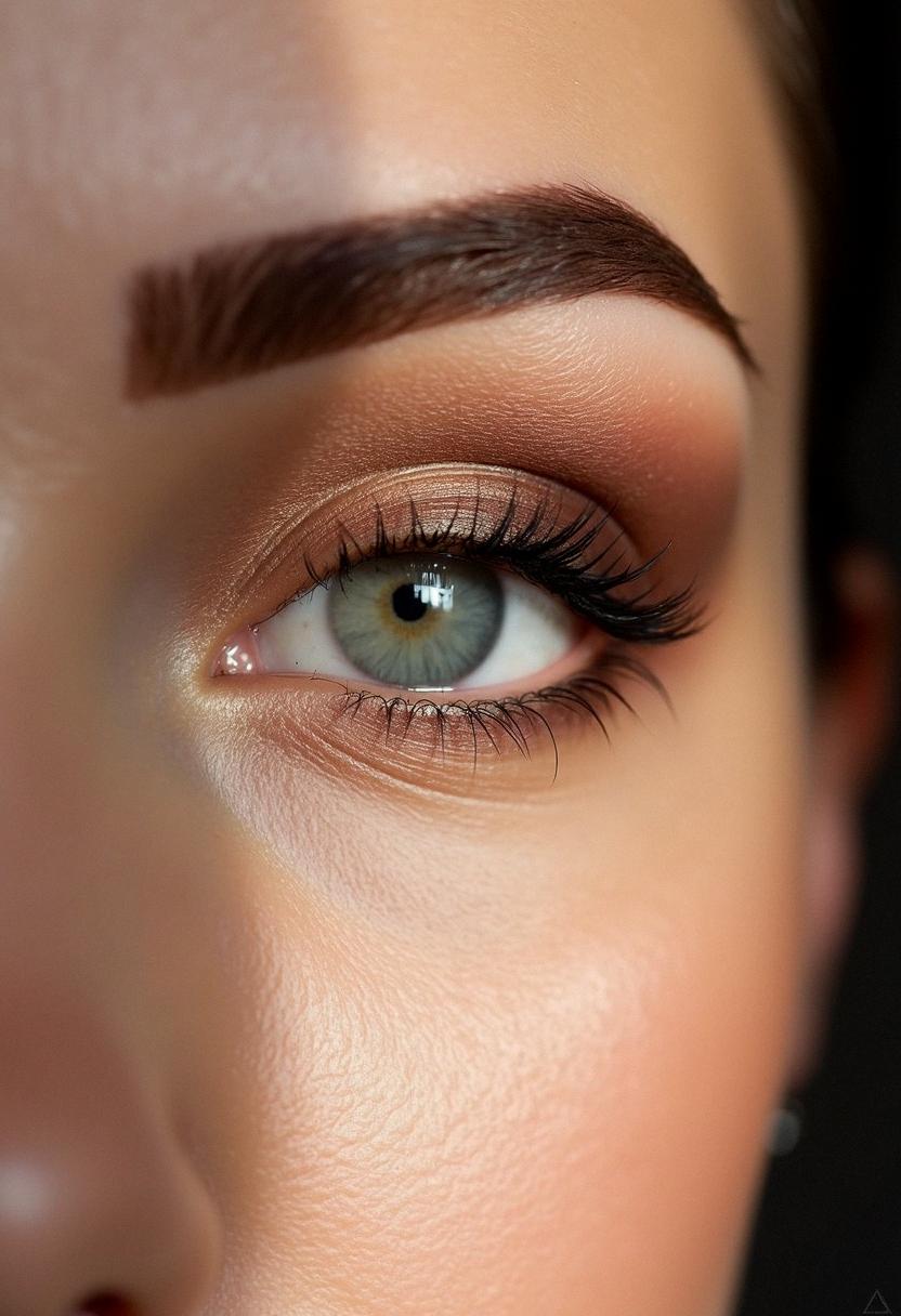 eyebrows colored