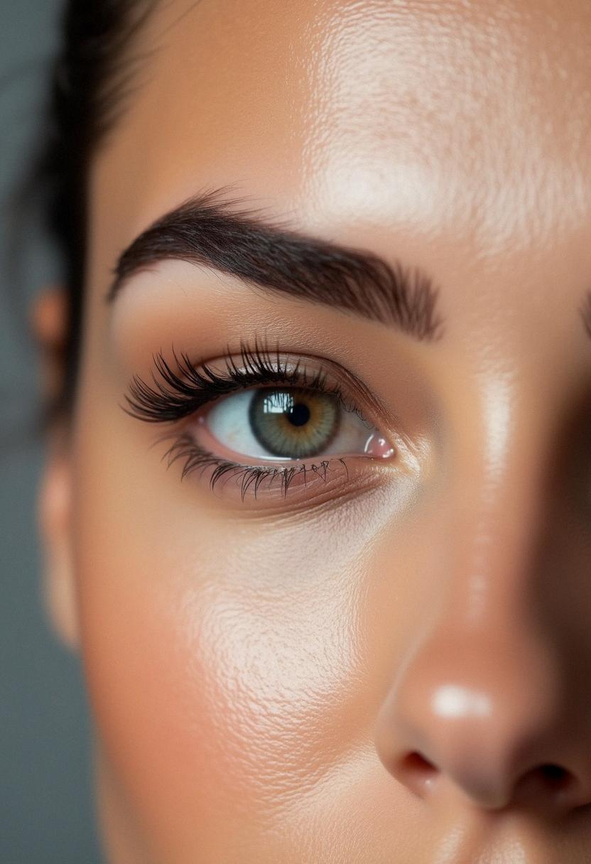 eyebrows laminated