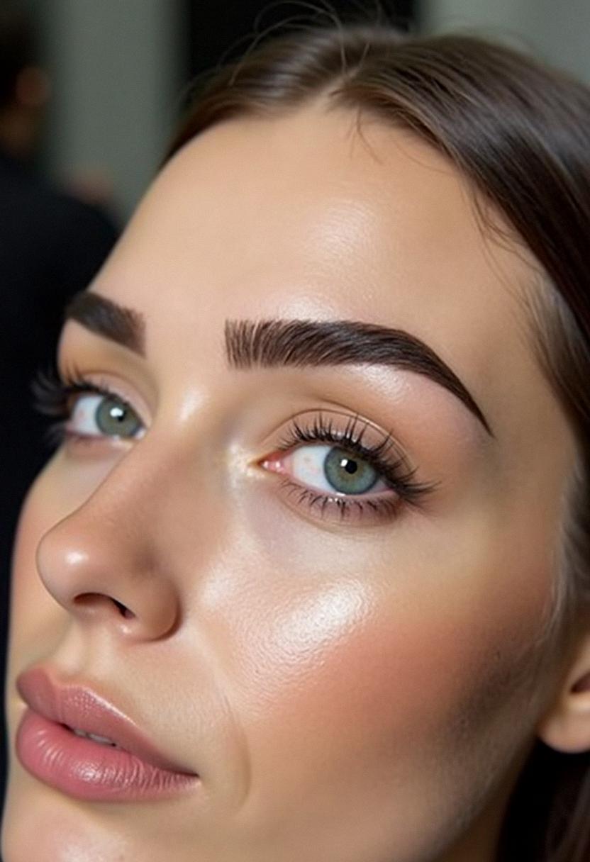eyebrows laminated