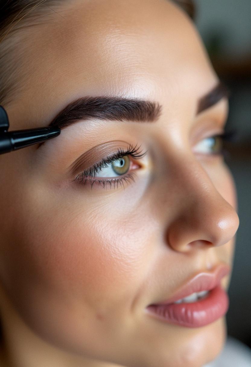 eyebrows laminated