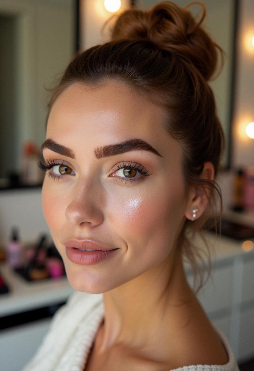 eyebrows laminated