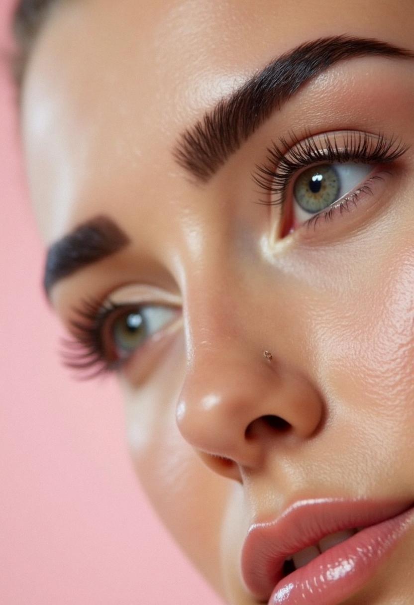 eyebrows laminated