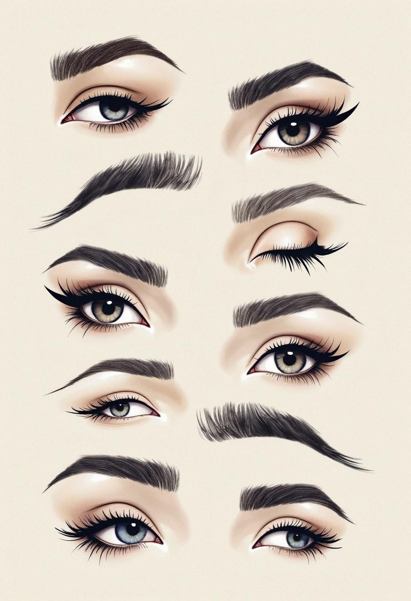 eyebrows sketch