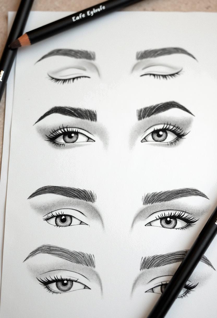 eyebrows sketch