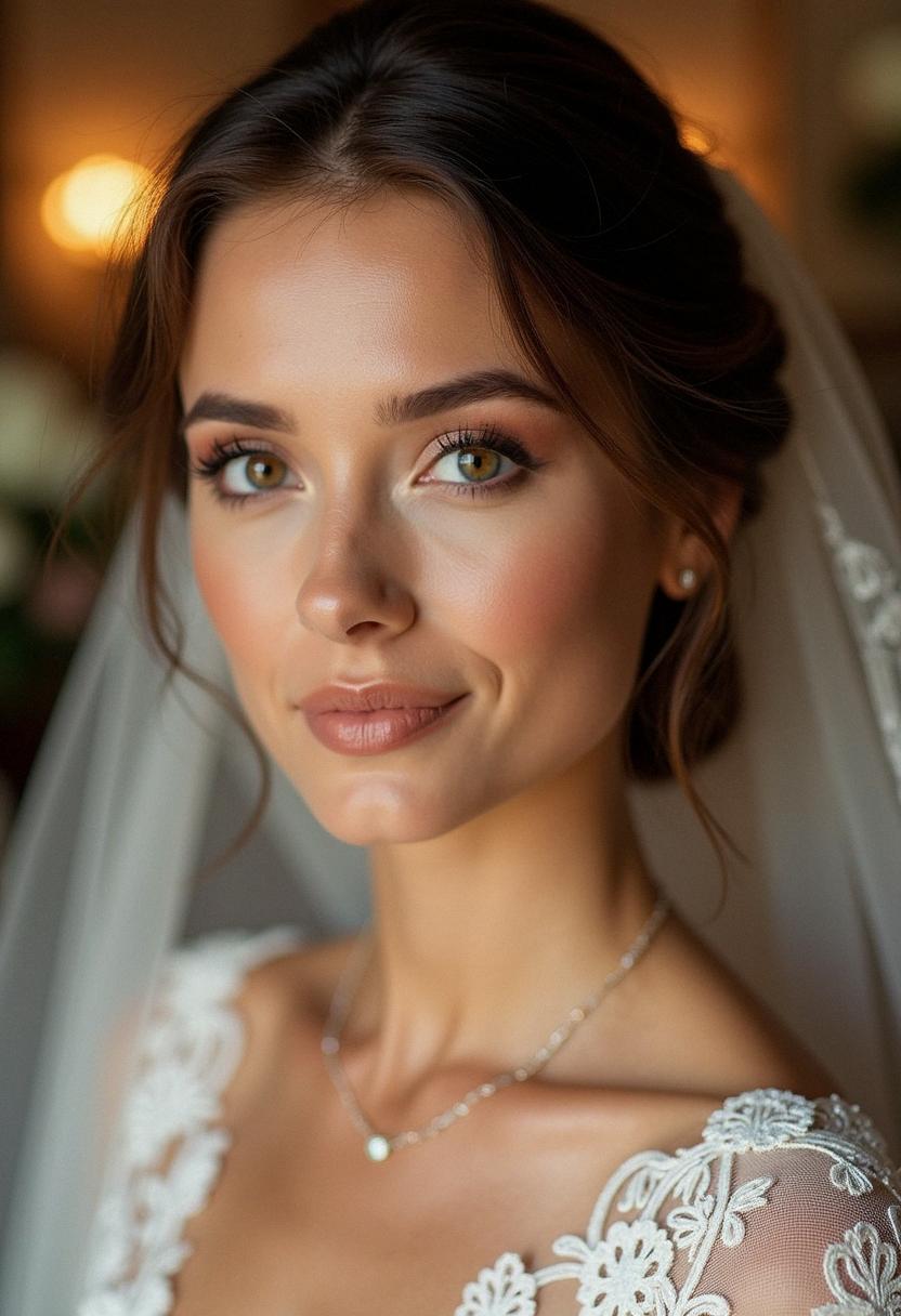 hazel eye makeup wedding