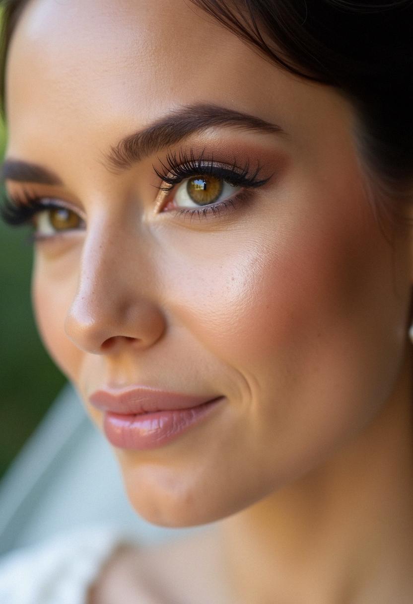 hazel eye makeup wedding