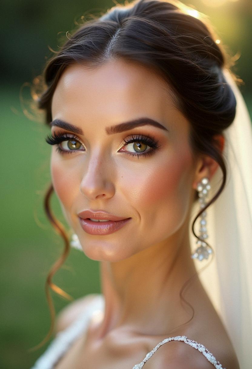 hazel eye makeup wedding