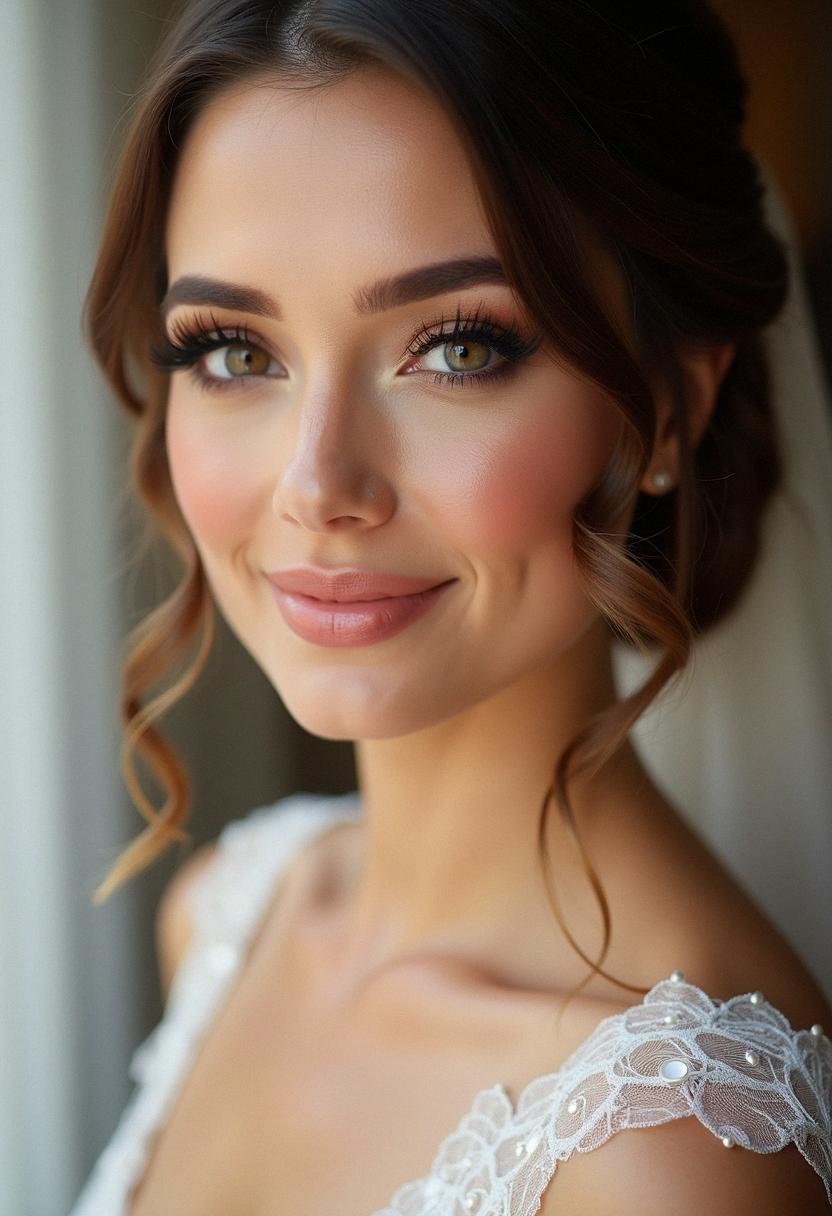 hazel eye makeup wedding