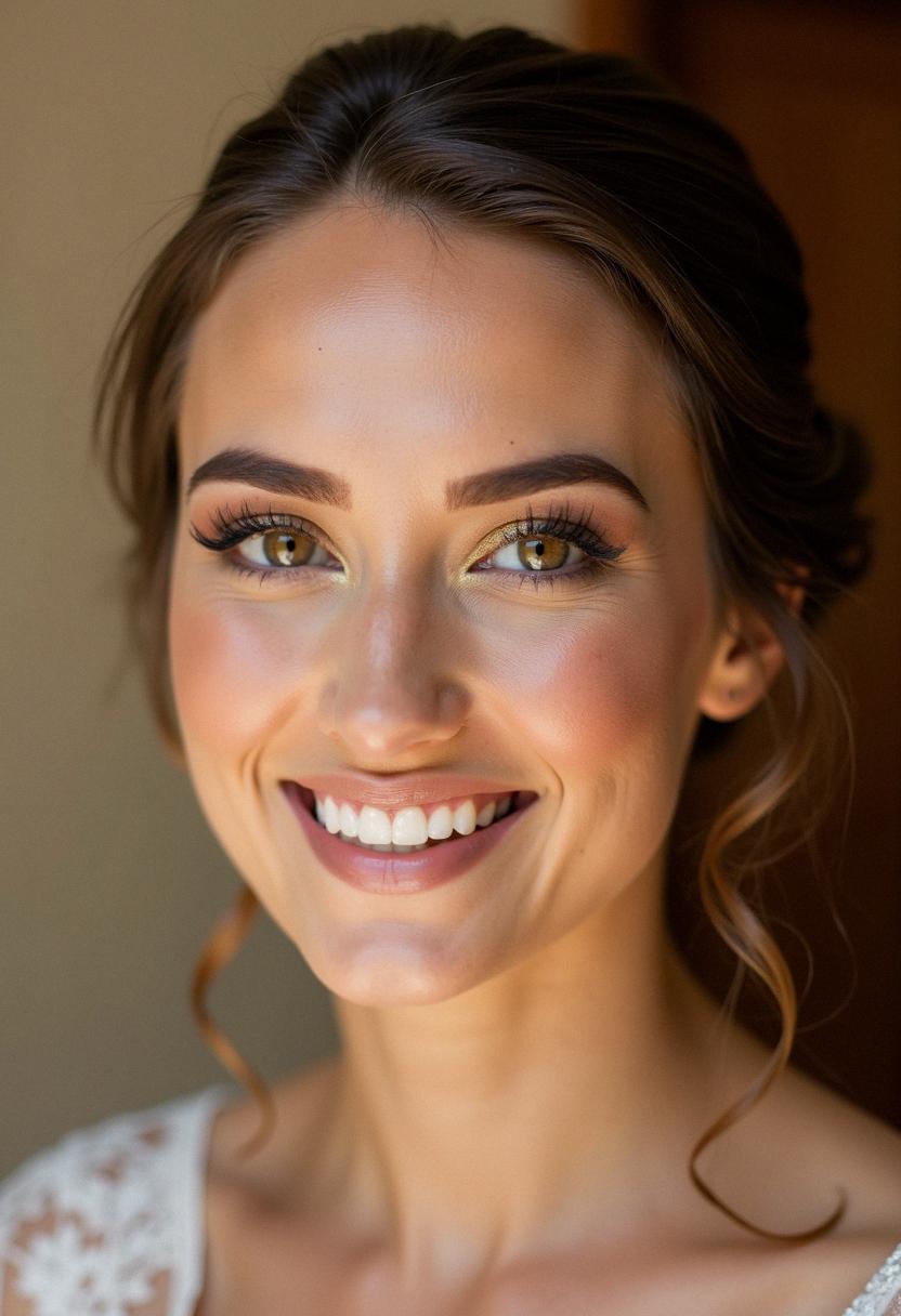 hazel eye makeup wedding