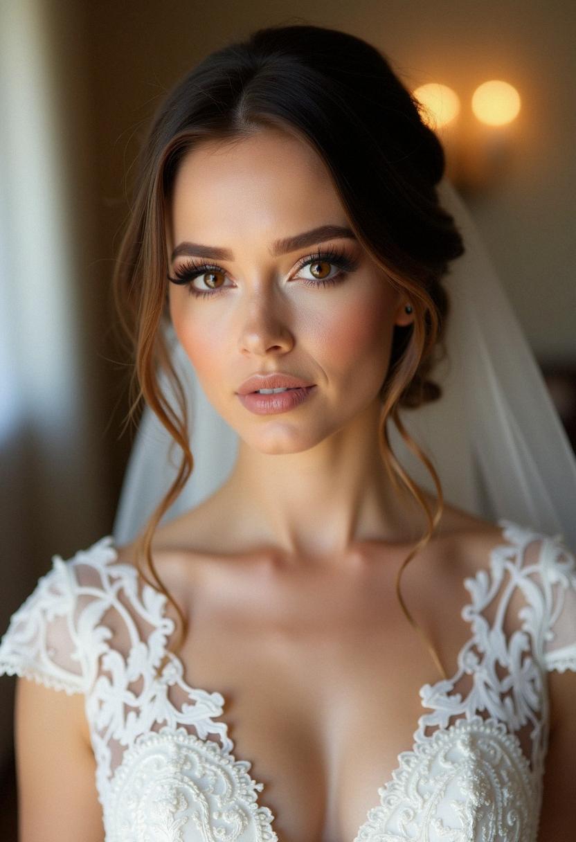 hazel eye makeup wedding